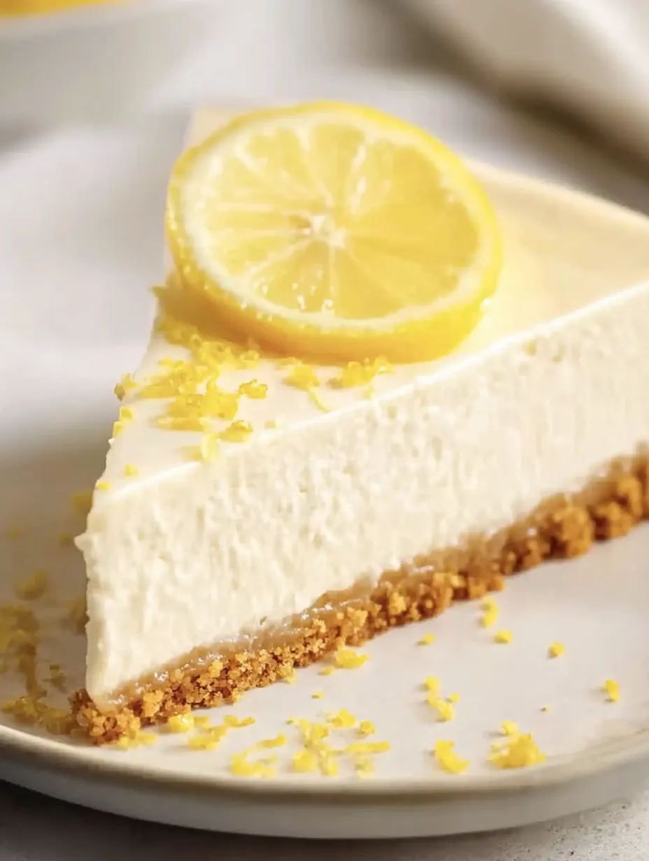 Pastel de queso sin hornear – Cremoso y Refrescante
