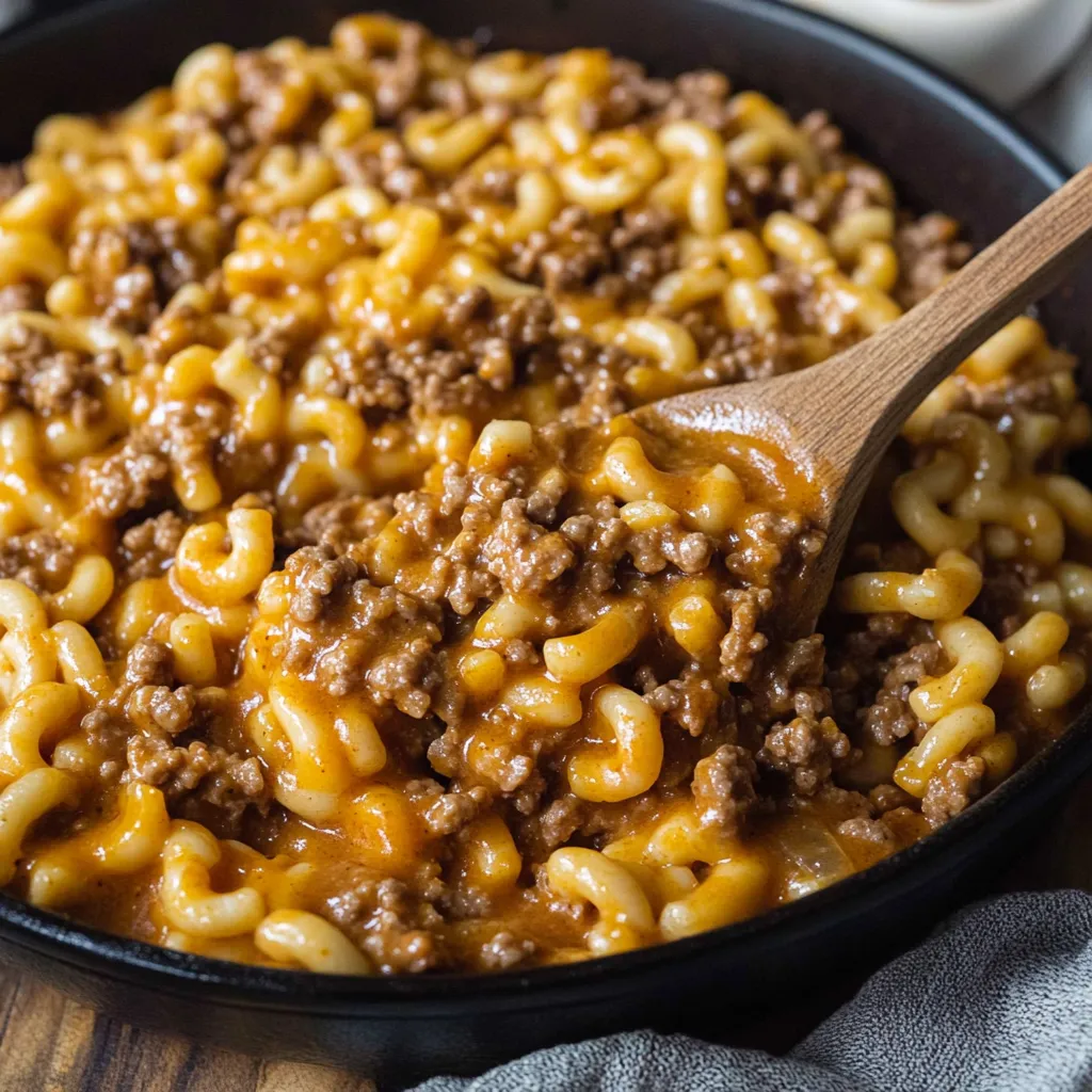 Hamburguesa con pasta casera fácil
