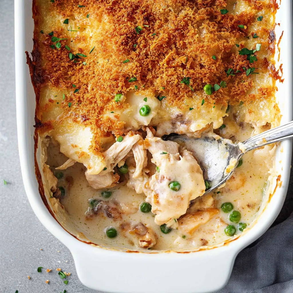 Pollo Dijon con Queso