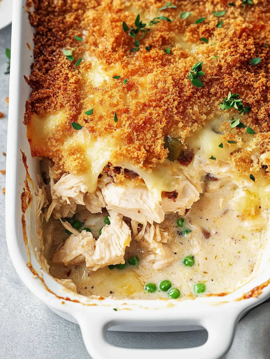 Cazuela de Pollo Cordon Bleu