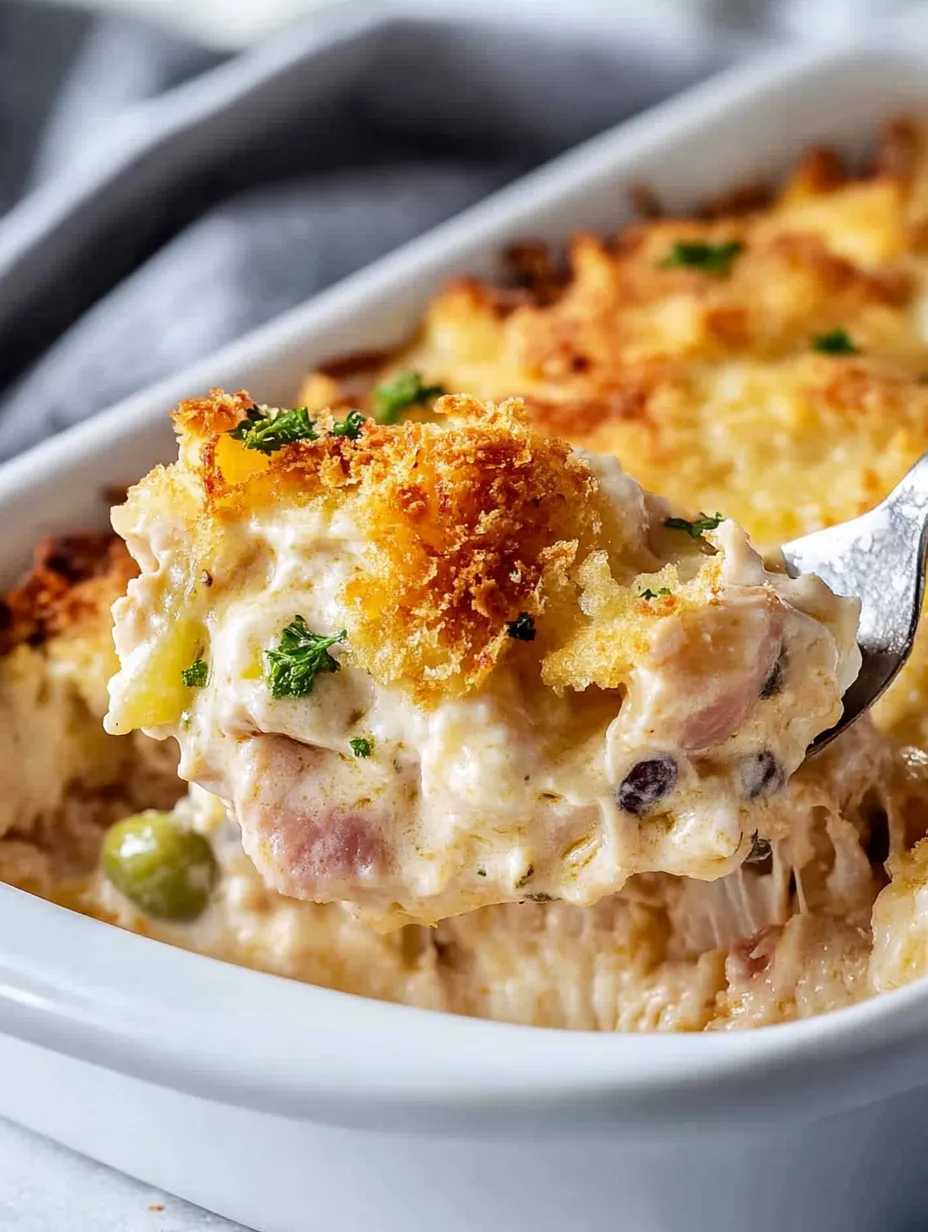 Cazuela Casera de Pollo Cordon Bleu