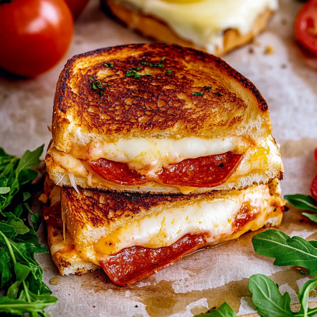 Panini Queso Pepperoni