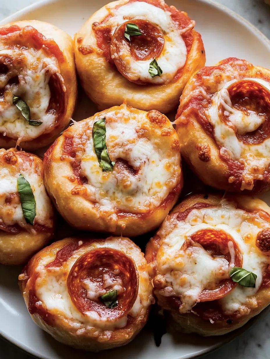 Rollitos de Pizza de Pepperoni