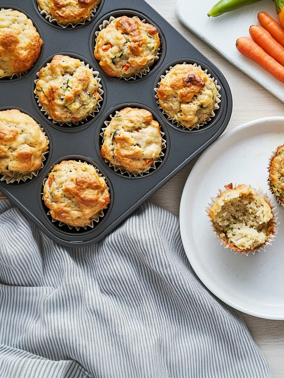 Muffins de Verduras – Fáciles, Sanos y Buenísimos