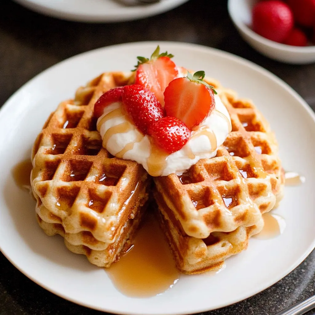 Waffles Proteína