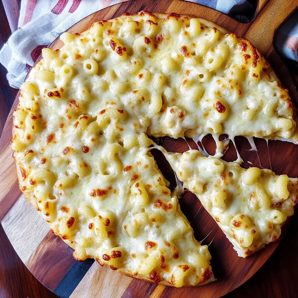 Pizza de Queso Cremosa