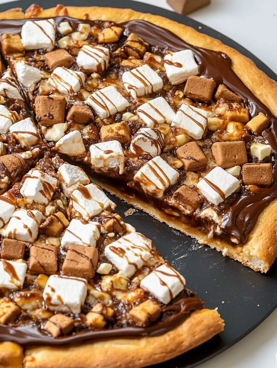 Pizza S'mores Casera