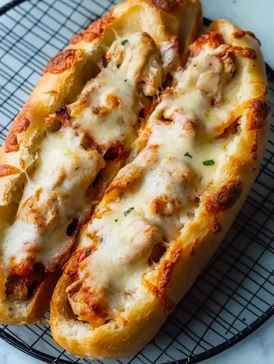 Pan Casero con Pollo y Queso