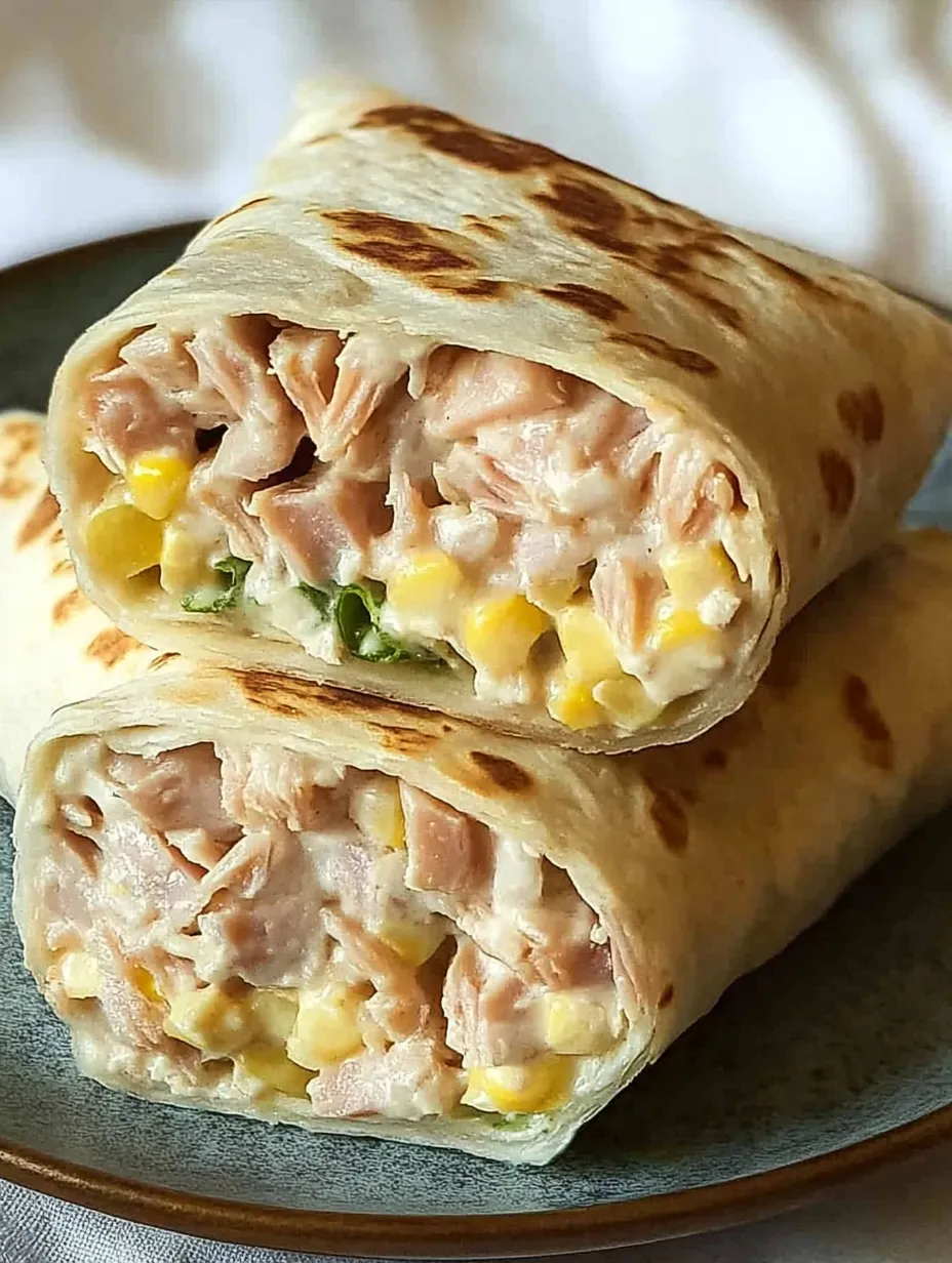 Wrap de Atún Fundido