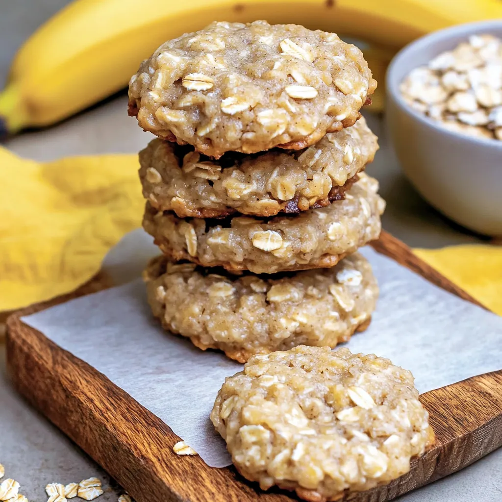 Galletas avena 3 ingredientes