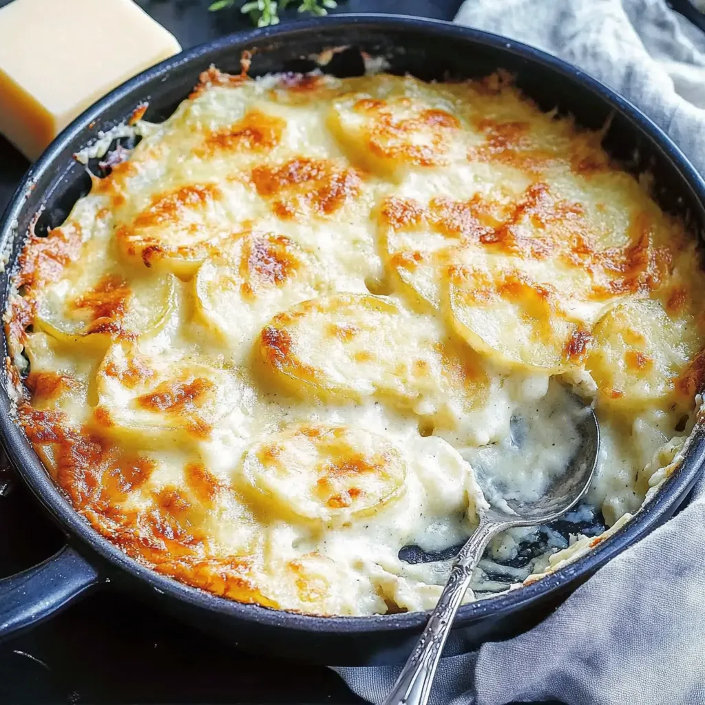 Delicioso Gratinado Papas