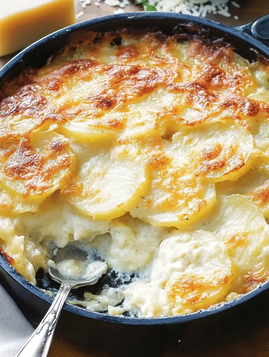 Gratinado de patatas – Rico, Meloso y Con Ese Puntazo Gratinado