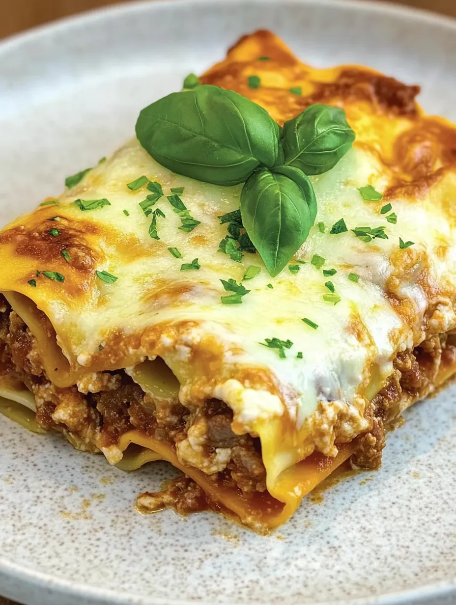 Canelones rellenos de carne