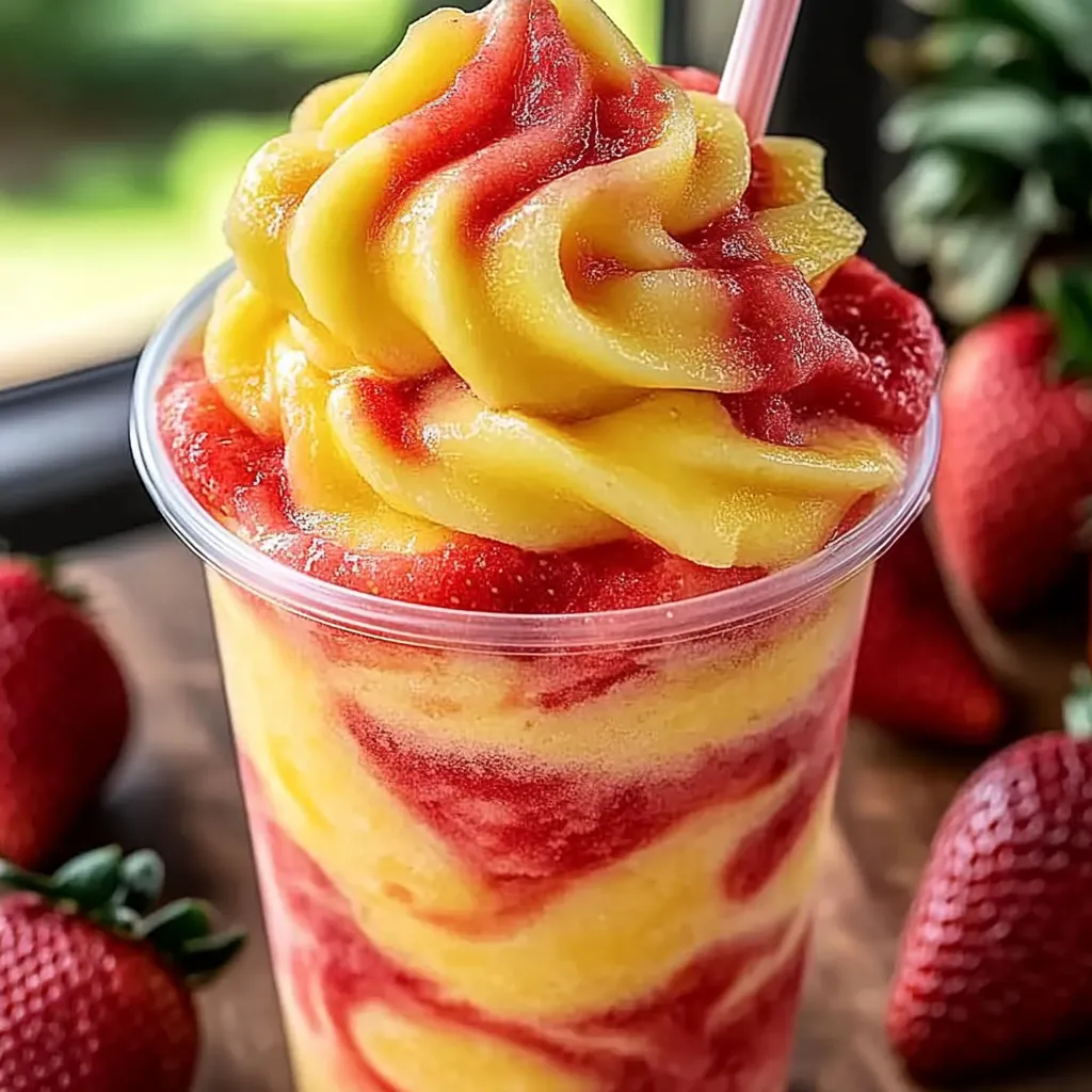 Piña y Fresa Slush