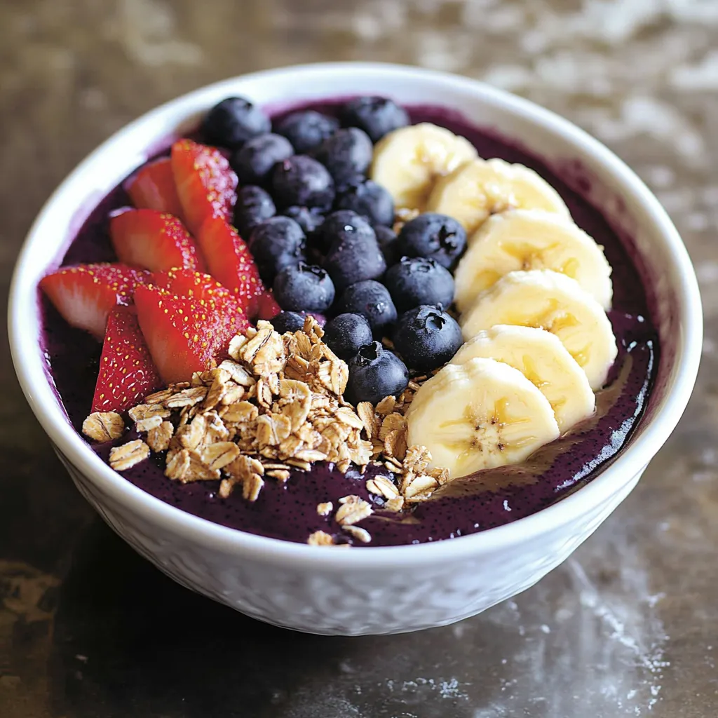 Bowl de Açaí Casero