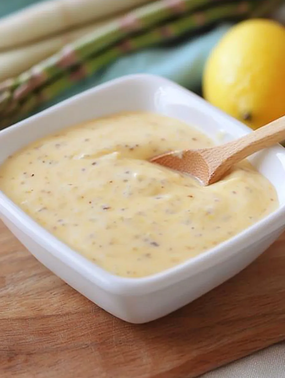 Salsa holandesa rápida – Cremosa, suave y lista en nada