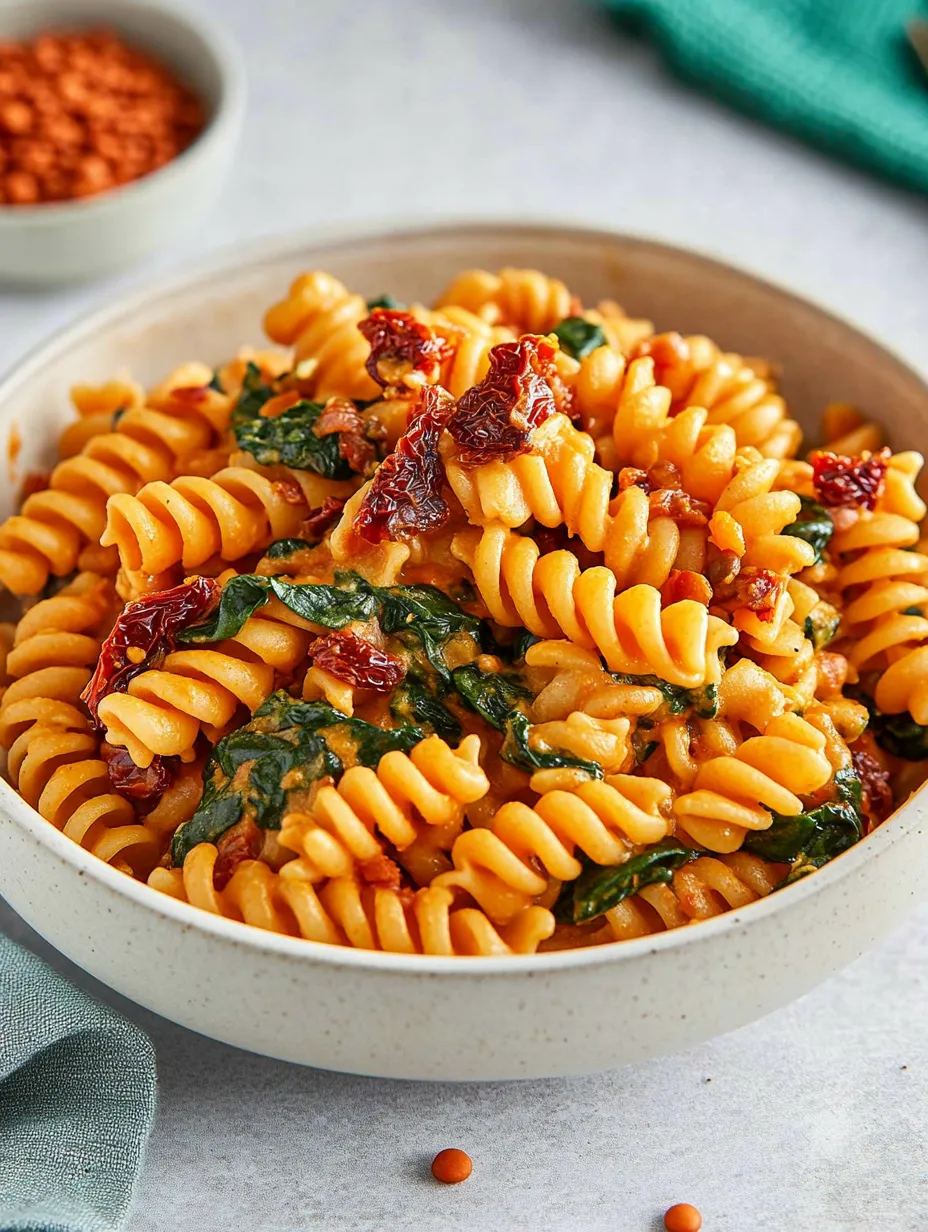 Pasta de lenteja roja – Llenísima de nutrientes y va con todo tipo de salsa