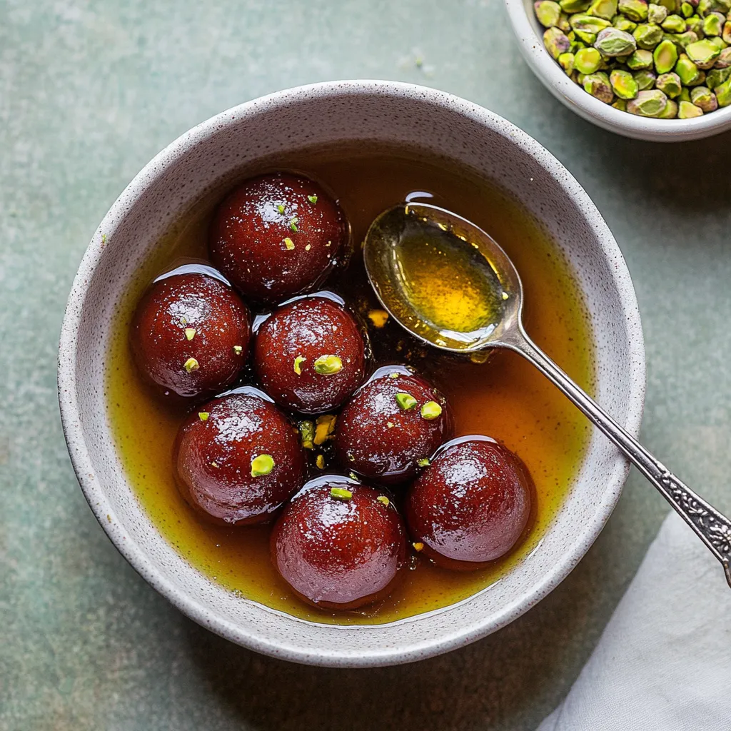 Gulab Jamun – Deliciosas Bolitas de Leche con Almíbar