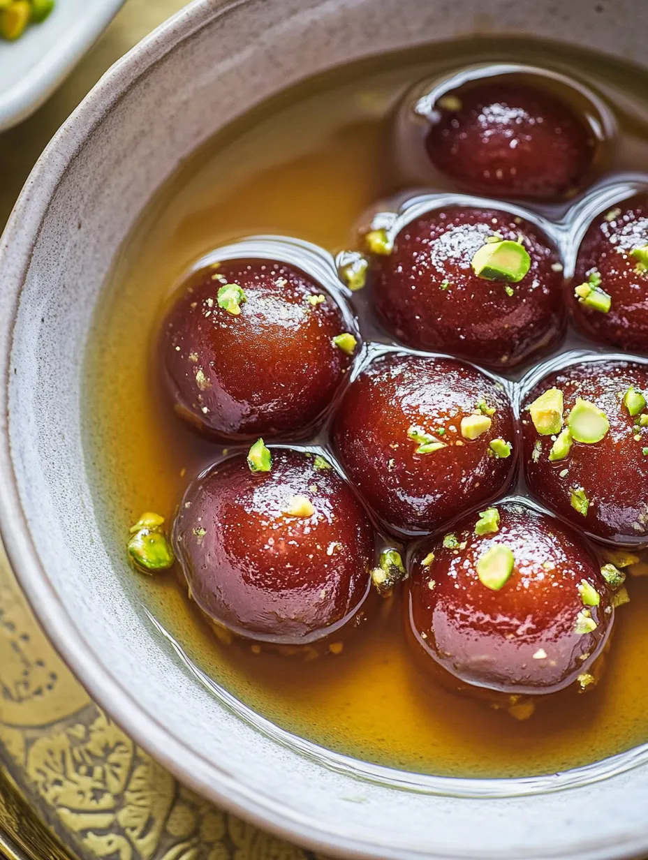 Gulab Jamun – Bolitas dulces bañadas en sirope para disfrutar