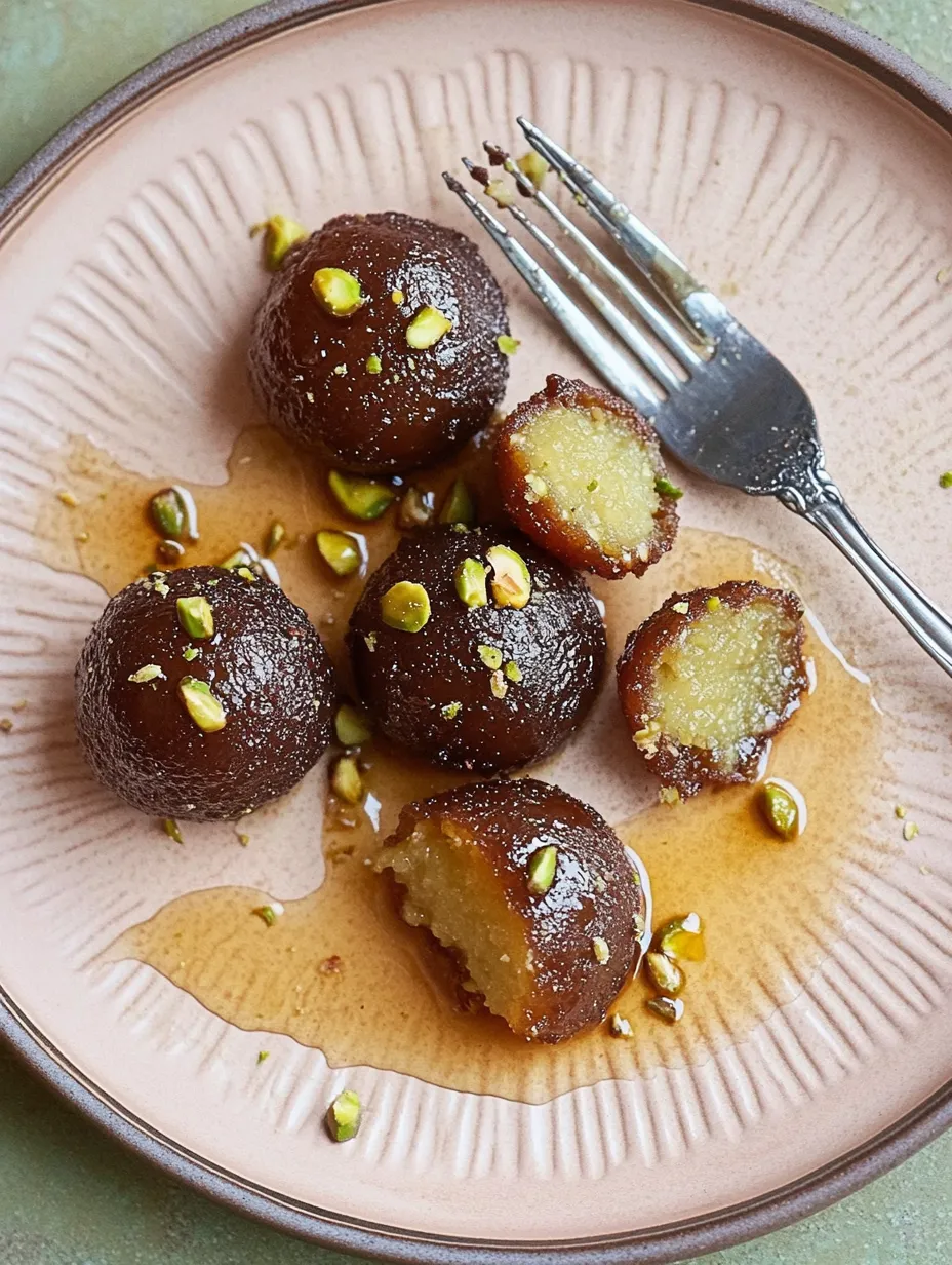 Gulab Jamun – Bolitas suaves empapadas en sirope súper dulce