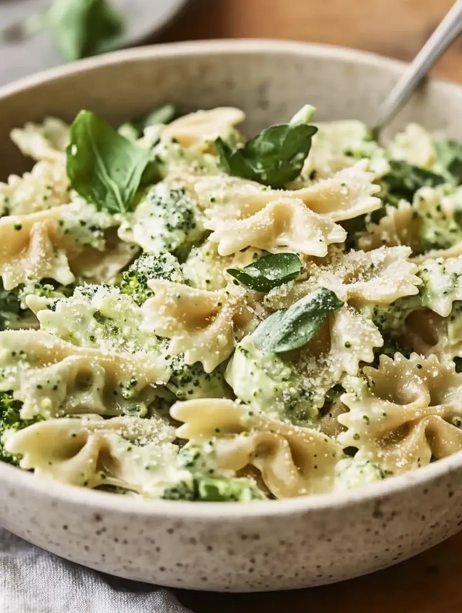 Pasta con brócoli súper cremosa – ¡Perfecta para cualquier día!