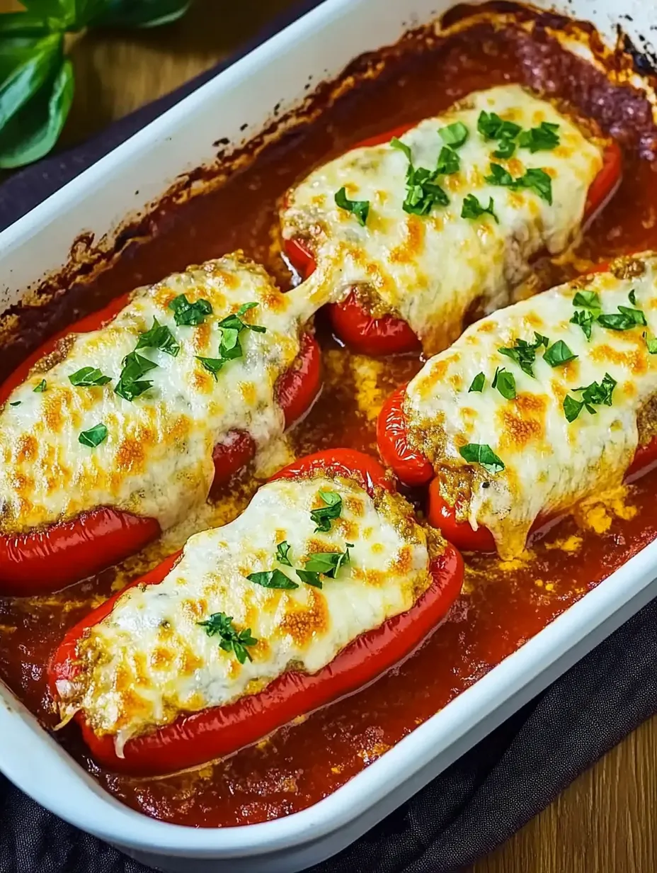 Pimientos puntiagudos con relleno de feta – ¡Ligeros, aromáticos y rápidos!