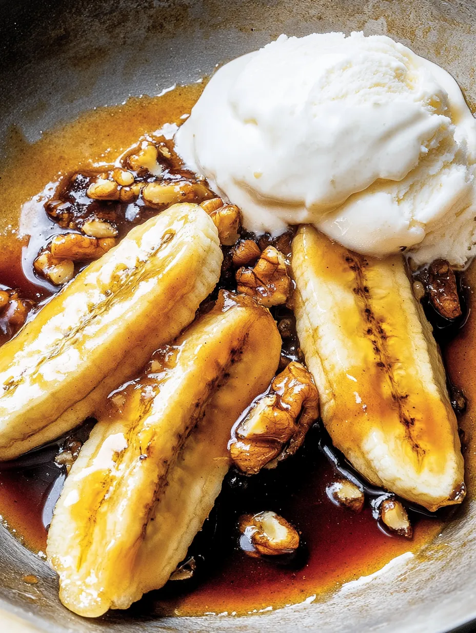 Bananas Foster Casero