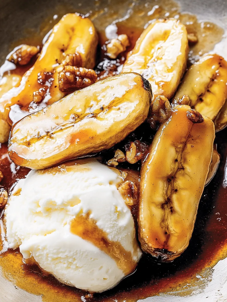 Bananas Foster Fácil