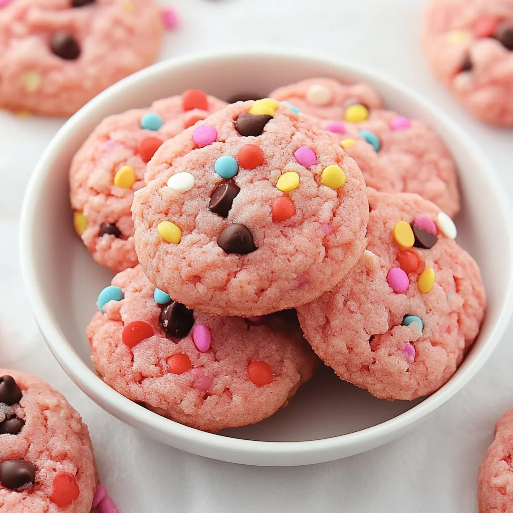 Galletas Fresa Cake Mix