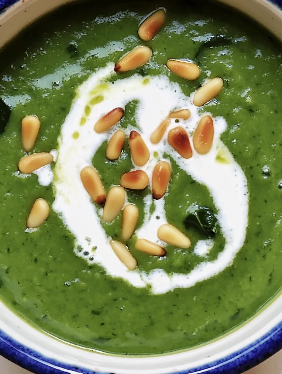 Sopa de ajo silvestre - Rápida, aromática y saludable