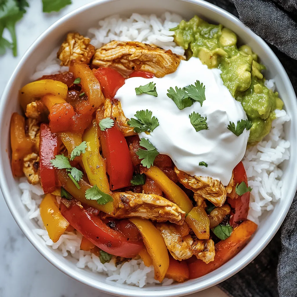 Bowl Fajita Pollo