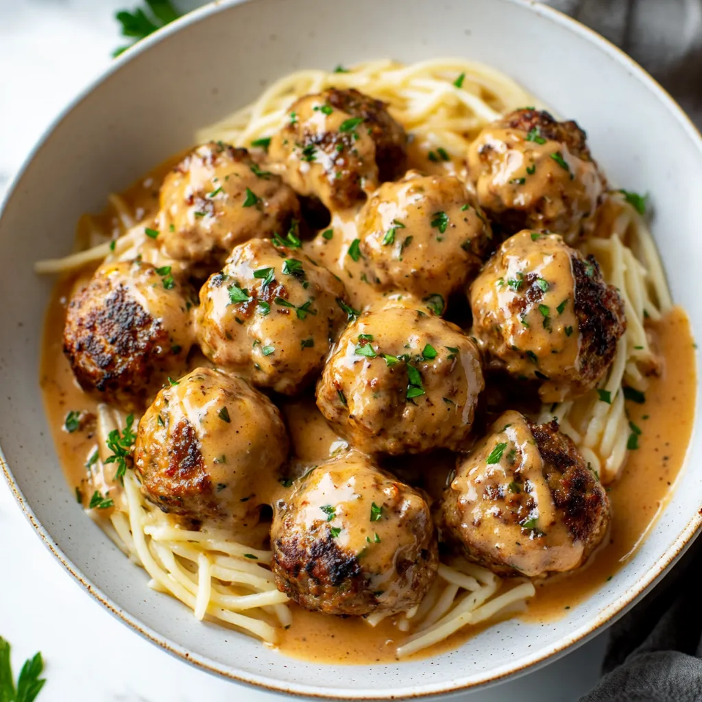 Albóndigas de Cerdo y Manzana