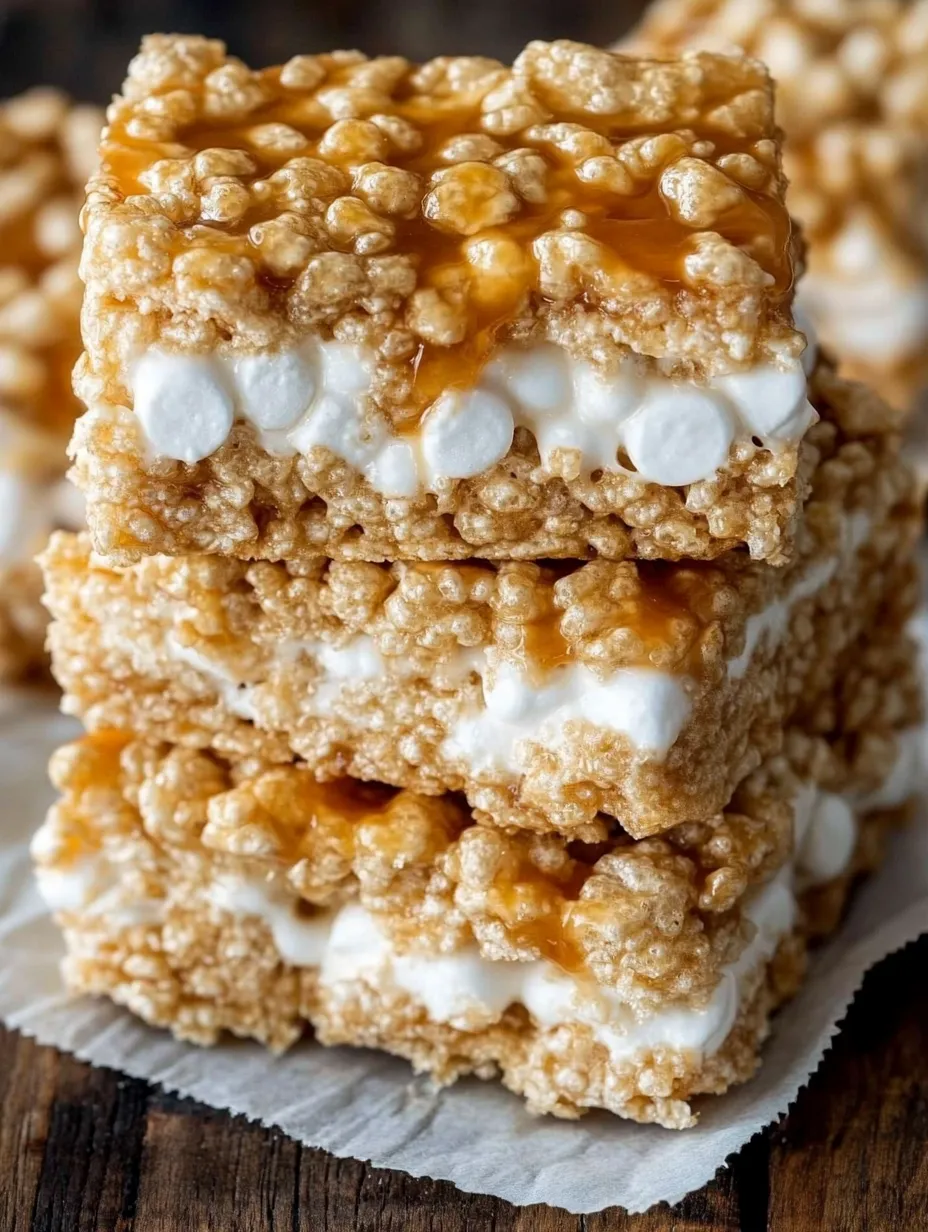 Bocaditos de mantequilla dorada y dulce de leche con cereal