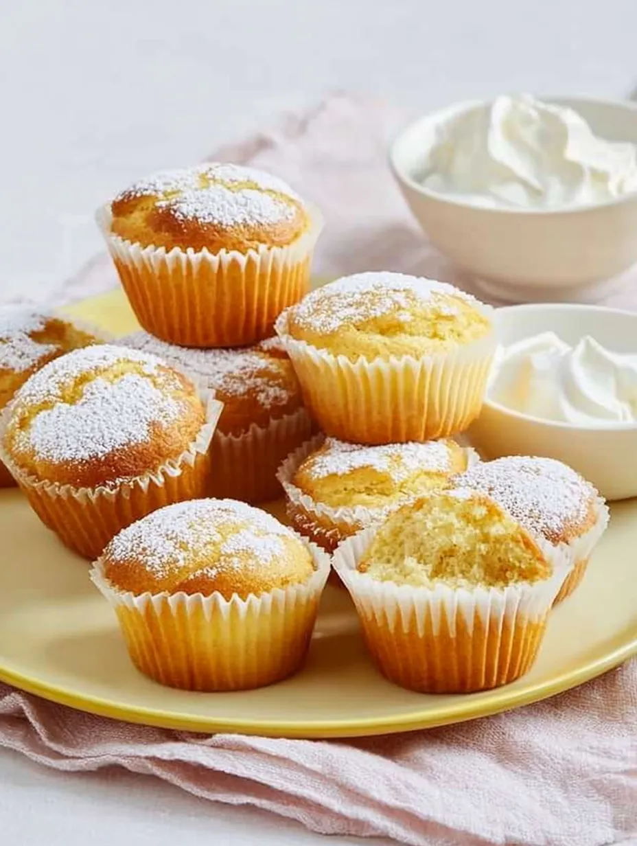Muffins de Quark Aterciopelados
