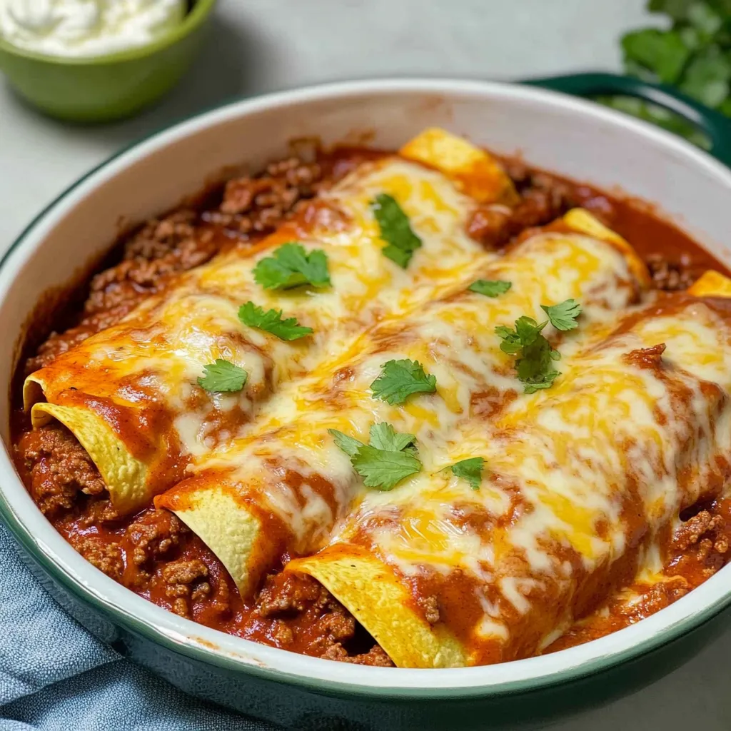 Enchiladas de Carne Tex-Mex