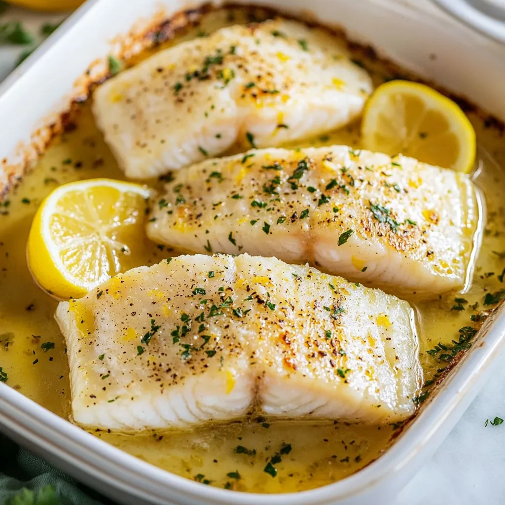 Bacalao al Horno Limón