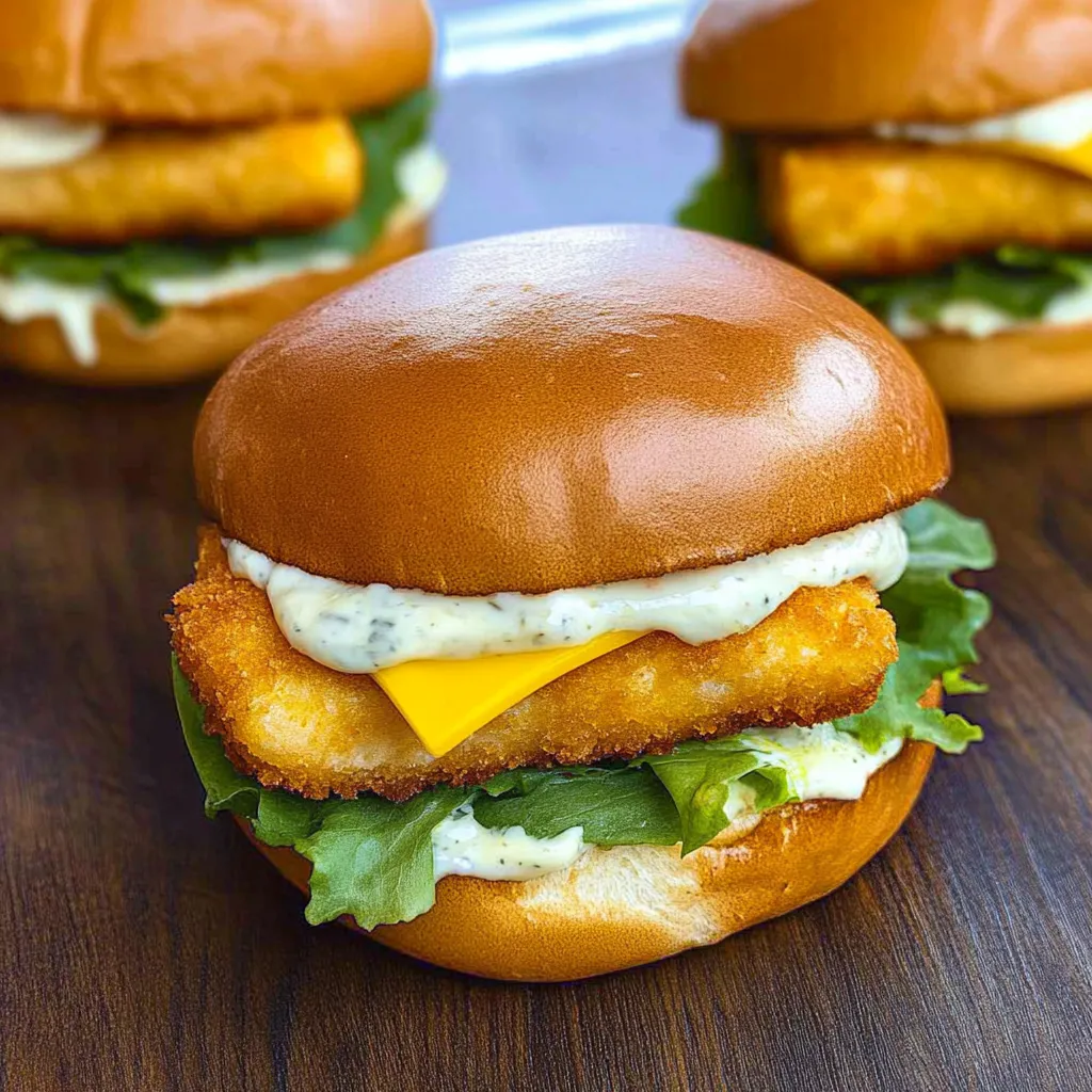 Fish Burger Delicioso