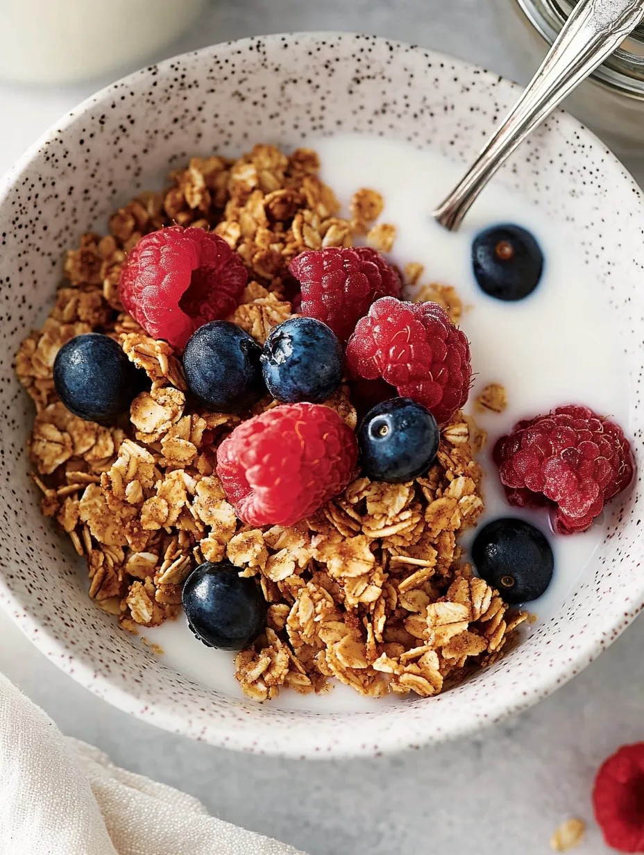 Granola casera - 10 minutos y lista