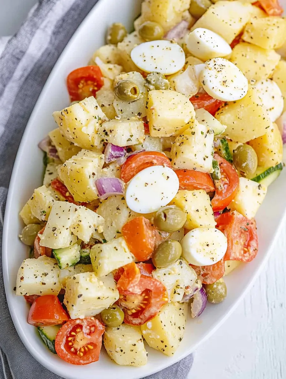 Ensalada de Patatas Italiana