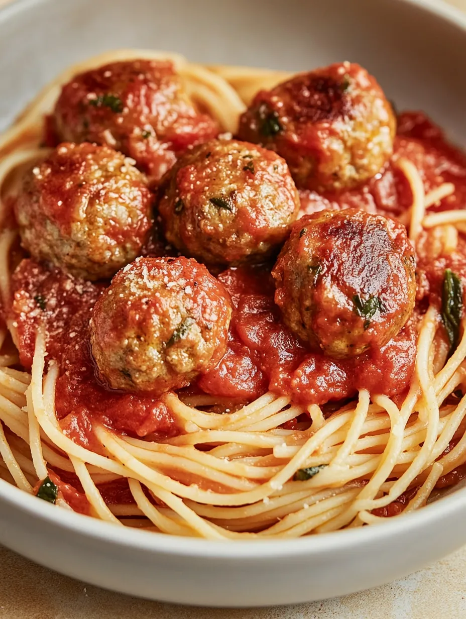 Jugosas albóndigas – Un clásico en aromática salsa de tomate