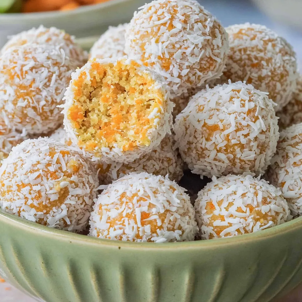 Bolitas de Energía Zanahoria