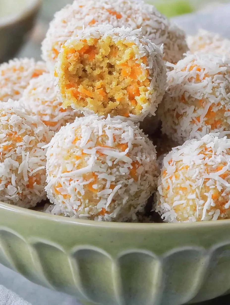 Bolitas energéticas de zanahoria – Un snack saludable entre horas