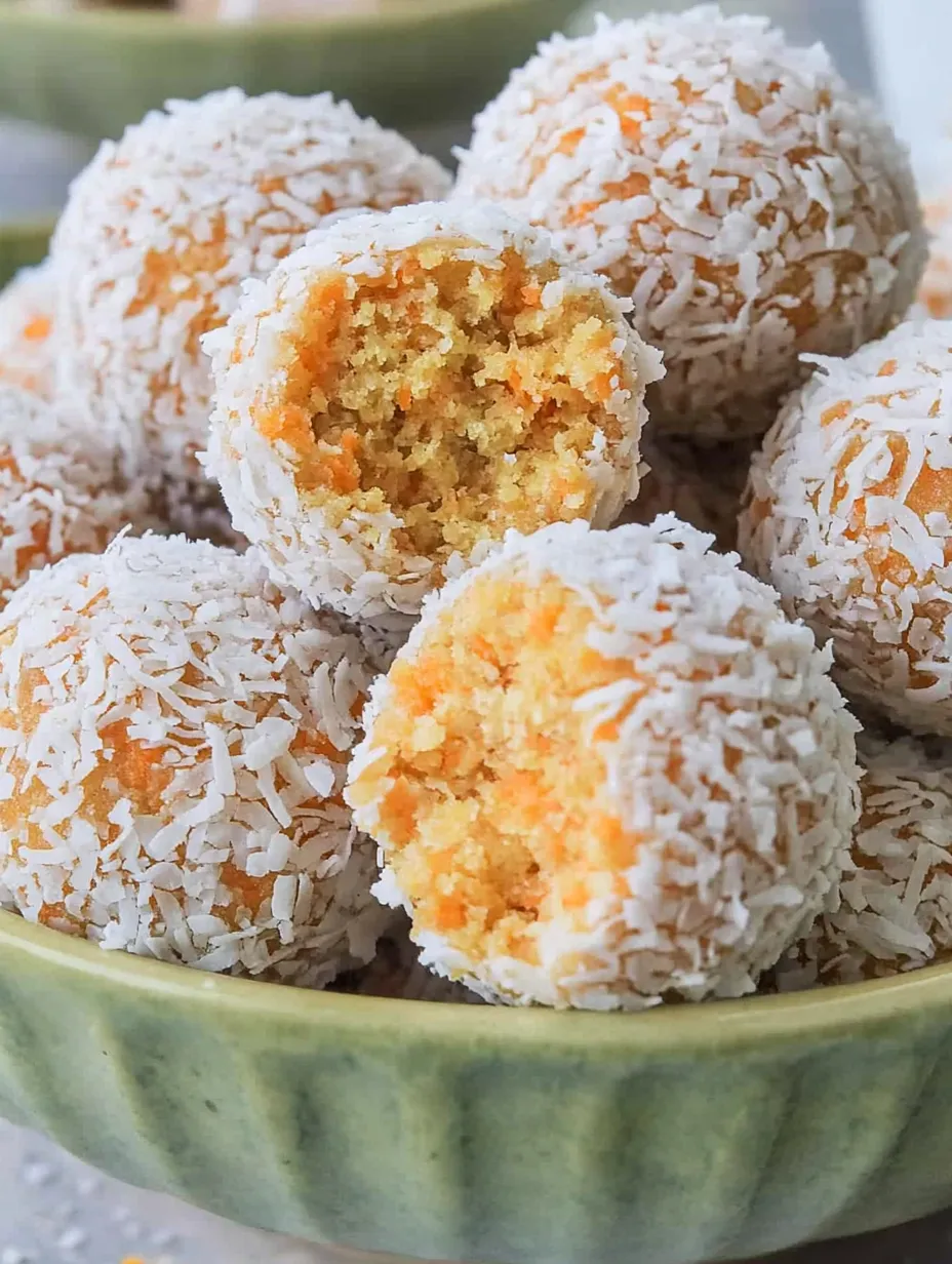 Bolitas energéticas de zanahoria – Dulces, especiadas y nutritivas