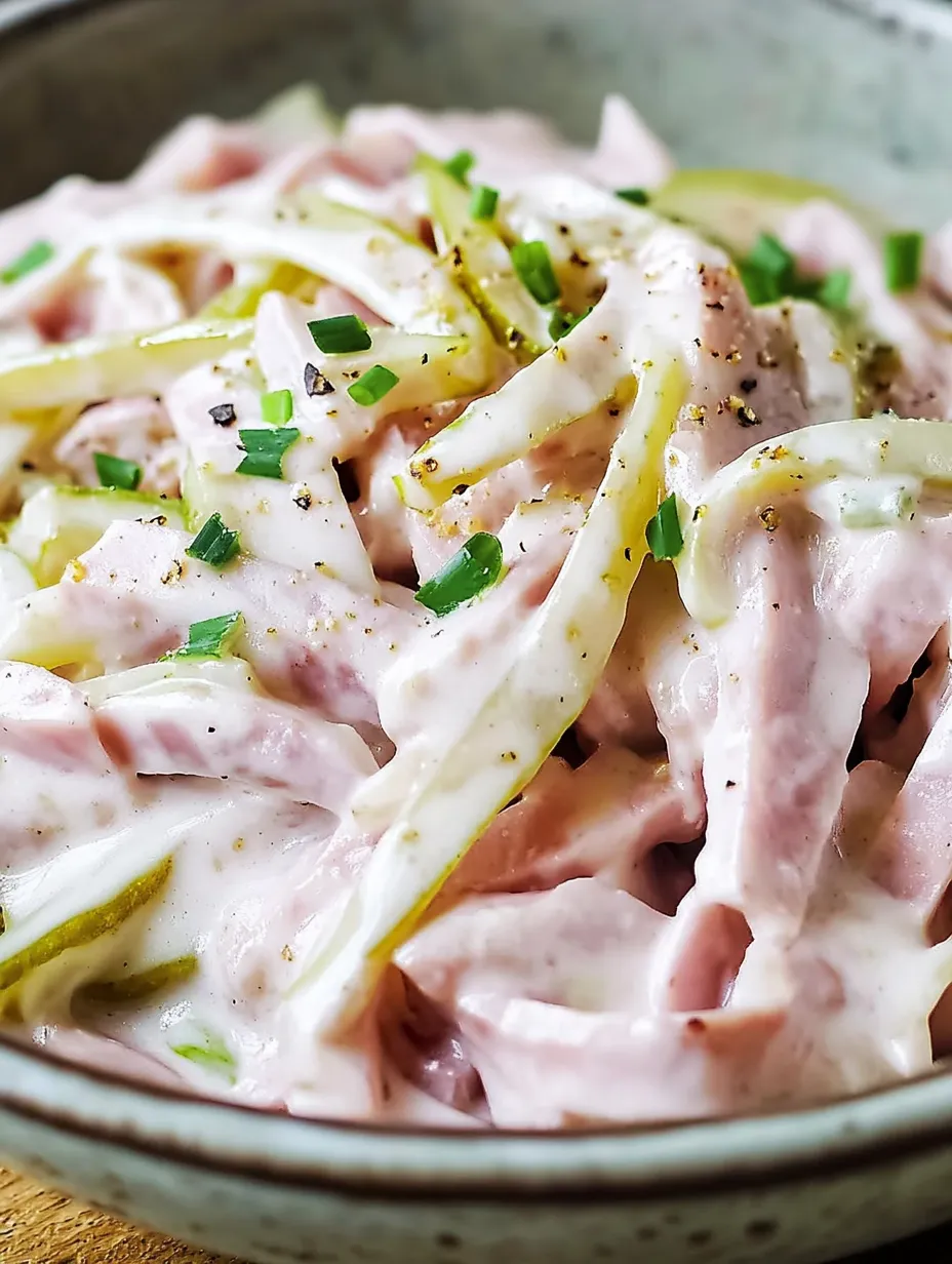 Hausgemachter Fleischsalat – Einfach & Unwiderstehlich