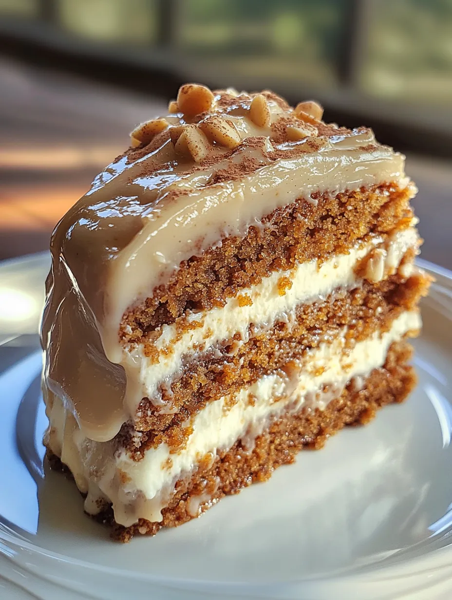 Pastel de Zanahoria con Cheesecake y toque de miel