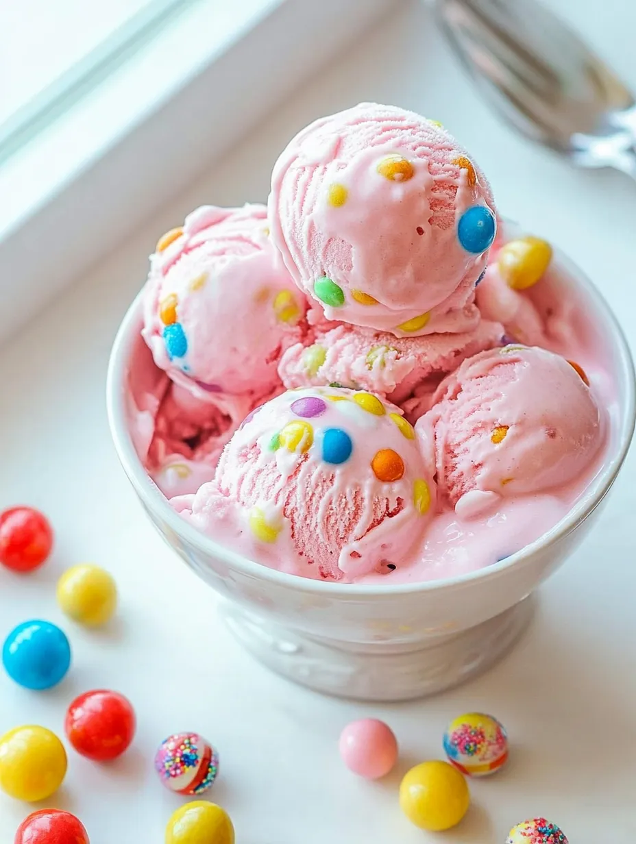 Helado de Chicle Fácil