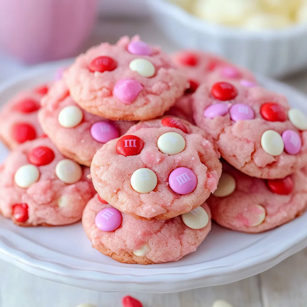 Galletas de Mezcla de Fresa