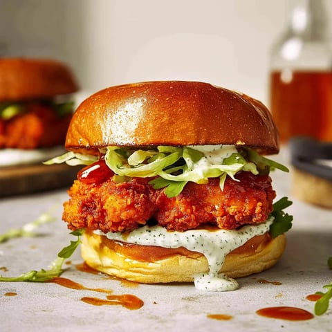 Sandwich Pollo Picante Horneado