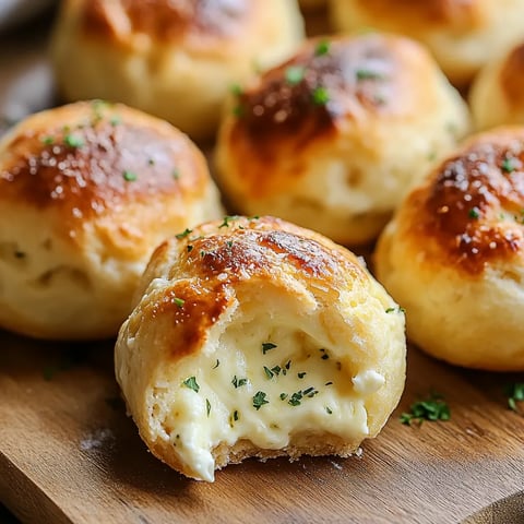 Bombas de Mozzarella Doradas